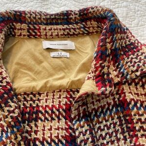 Urban Outfitters Colorful Houndstooth Jacket